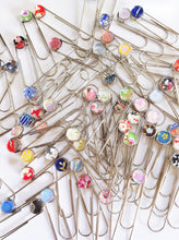 Load image into Gallery viewer, Flower Party - Jumbo Paper Clip/Bookmark