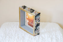 Load image into Gallery viewer, Black on Gold - Picture Frame decorated with Washi Paper