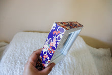 Load image into Gallery viewer, Purple on White - Picture Frame decorated with Washi Paper