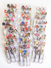 Load image into Gallery viewer, Flower Party - Jumbo Paper Clip/Bookmark