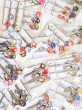 Load image into Gallery viewer, Shibori Geometries - Jumbo Paper Clip/Bookmark