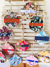 Load image into Gallery viewer, Cranes and Plum Blossoms - Mini Wood Washi paperOrnament