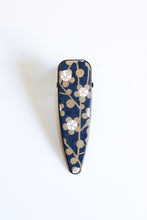 Load image into Gallery viewer, Midnight Plum Blossoms - Single Alligator Hair Clip