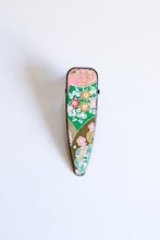 Load image into Gallery viewer, Pink Green Bouquet - Single Alligator Hair Clip