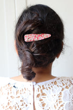 Load image into Gallery viewer, Midnight Plum Blossoms - Single Alligator Hair Clip