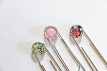 Load image into Gallery viewer, Flower Party - Jumbo Paper Clip/Bookmark