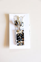 Load image into Gallery viewer, Black Cranes III - Washi Paper Necklace and Earring Set