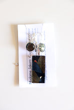 Load image into Gallery viewer, Kuroi II - Washi Paper Necklace and Earring Set