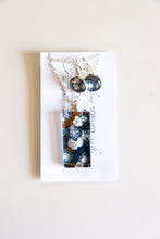 Load image into Gallery viewer, Plum Branches - Washi Paper Necklace and Earring Set