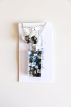 Load image into Gallery viewer, Plum Branches II - Washi Paper Necklace and Earring Set