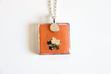 Load image into Gallery viewer, Temari Temari - Square Washi Paper Pendant Necklace