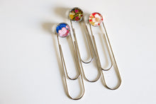 Load image into Gallery viewer, Vibrant Trio - Jumbo Paper Clip/Bookmark