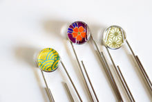 Load image into Gallery viewer, Bright Pattern Trio - Jumbo Paper Clip/Bookmark