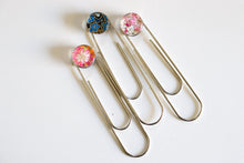 Load image into Gallery viewer, Flower Party - Jumbo Paper Clip/Bookmark