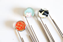 Load image into Gallery viewer, Cranes and Plums - Jumbo Paper Clip/Bookmark