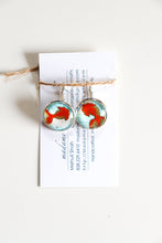 Load image into Gallery viewer, Fishy Fishy - Washi Paper Earrings
