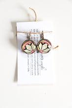 Load image into Gallery viewer, Temari Ball - Washi Paper Earrings