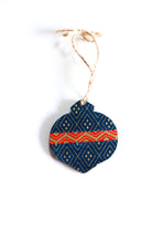 Load image into Gallery viewer, Geometric Ornament - Mini Wood Washi paperOrnament