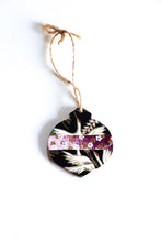 Load image into Gallery viewer, Cranes and Branches - Mini Wood Washi paperOrnament