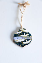 Load image into Gallery viewer, Cranes and Plum Blossoms - Mini Wood Washi paperOrnament