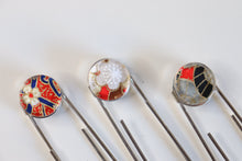 Load image into Gallery viewer, Red and Grey - Jumbo Paper Clip/Bookmark