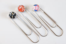Load image into Gallery viewer, Blossom dots - Jumbo Paper Clip/Bookmark