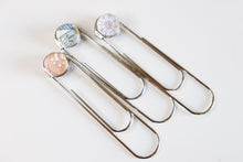 Load image into Gallery viewer, Pastel Petals - Jumbo Paper Clip/Bookmark