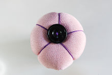 Load image into Gallery viewer, Pink and Grey - Kimono fabric Pottery Pin Cushion