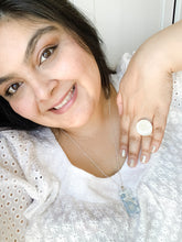 Load image into Gallery viewer, Midnight Dreams - Washi Paper Necklace and Ring Set