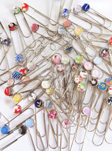 Load image into Gallery viewer, Pastel Petals - Jumbo Paper Clip/Bookmark
