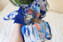 Load image into Gallery viewer, Sakura Blues - Mini Kimono Christmas Tree
