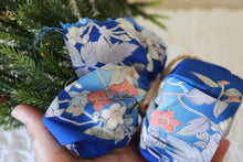 Load image into Gallery viewer, Sakura Blues - Mini Kimono Christmas Tree
