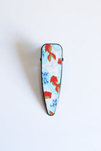 Load image into Gallery viewer, Koi Fish in Pond - Single Alligator Hair Clip

