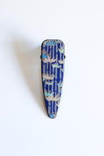 Load image into Gallery viewer, Blue Bamboo - Single Alligator Hair Clip
