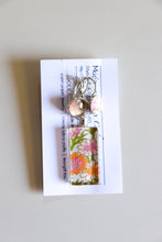 Load image into Gallery viewer, Orange Blossoms - Washi Paper Necklace and Earring Set
