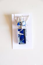 Load image into Gallery viewer, Blue Cranes - Washi Paper Necklace and Earring Set
