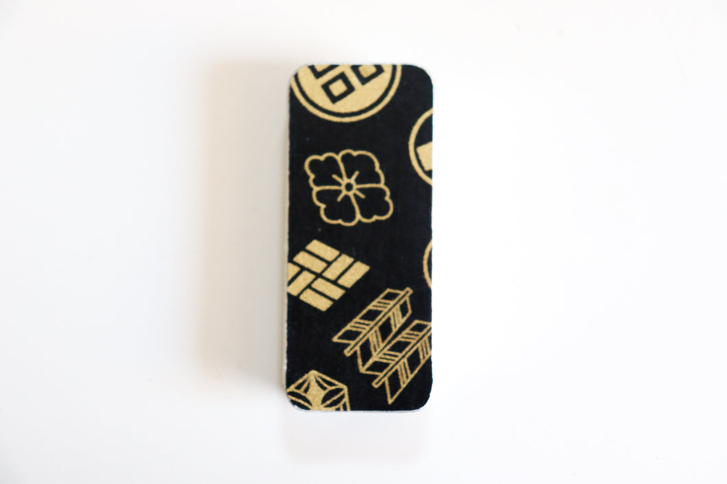 Sea of crests - Washi paper Pill Box