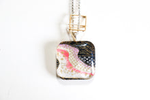 Load image into Gallery viewer, Landscape - Double Sided Washi Paper Pendant Necklace
