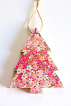 Load image into Gallery viewer, Sakura Fields - Wood Mini Tree Ornament
