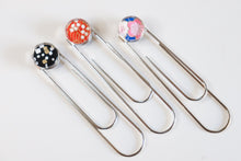 Load image into Gallery viewer, Blossom dots - Jumbo Paper Clip/Bookmark
